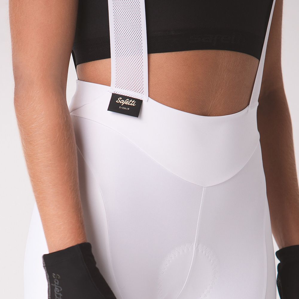 PANTALONETA CICLISMO CON CARGADERAS GIRONA SNOW PARA MUJER