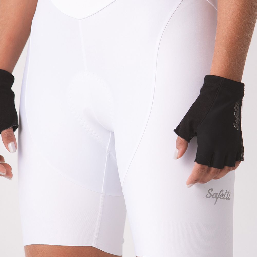 PANTALONETA CICLISMO CON CARGADERAS GIRONA SNOW PARA MUJER