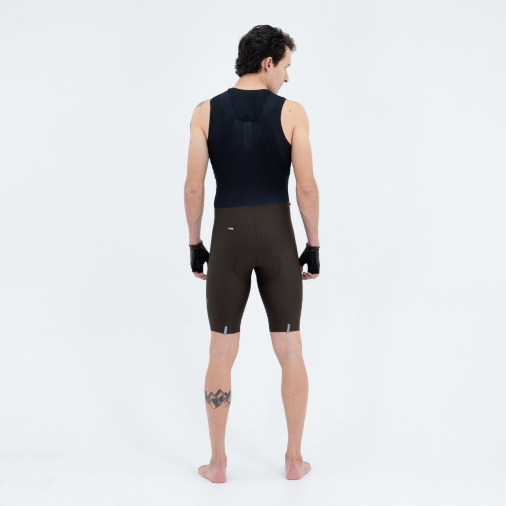 PANTALONETA CICLISMO TOSCANA 2.0 MARRONE PARA HOMBRE