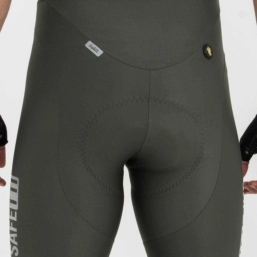 PANTALONETA CICLISMO GIRONA COLORS GRIS PARA HOMBRE