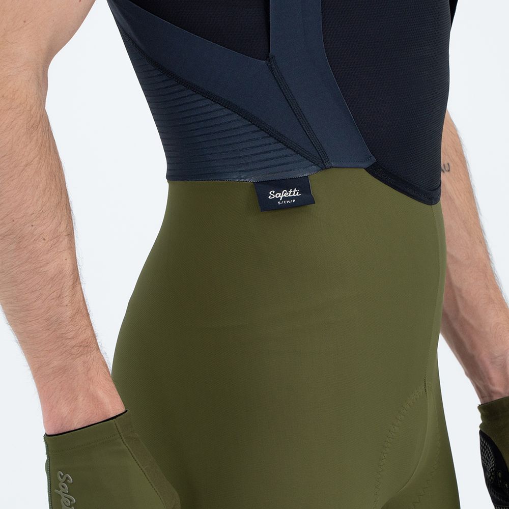 PANTALONETA CICLISMO TOSCANA 2.0 OLIVA PARA HOMBRE