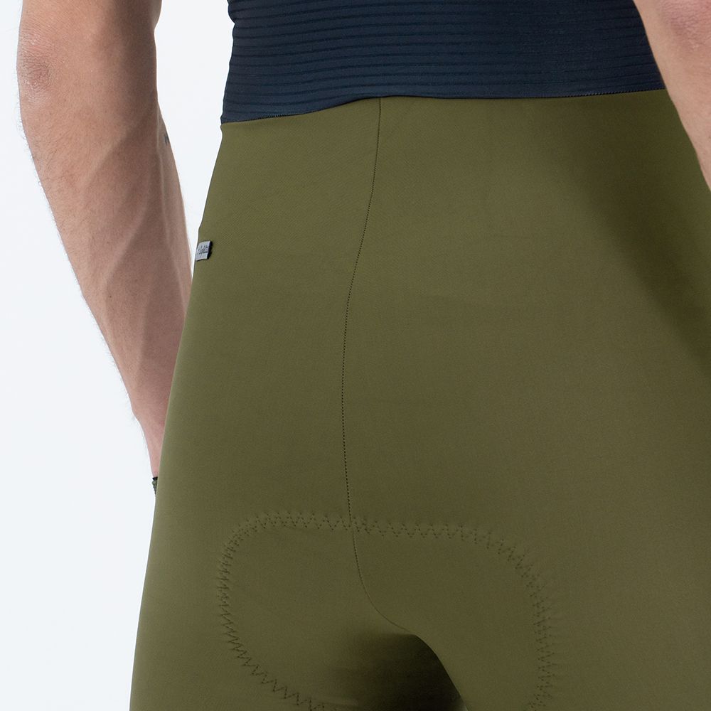 PANTALONETA CICLISMO TOSCANA 2.0 OLIVA PARA HOMBRE