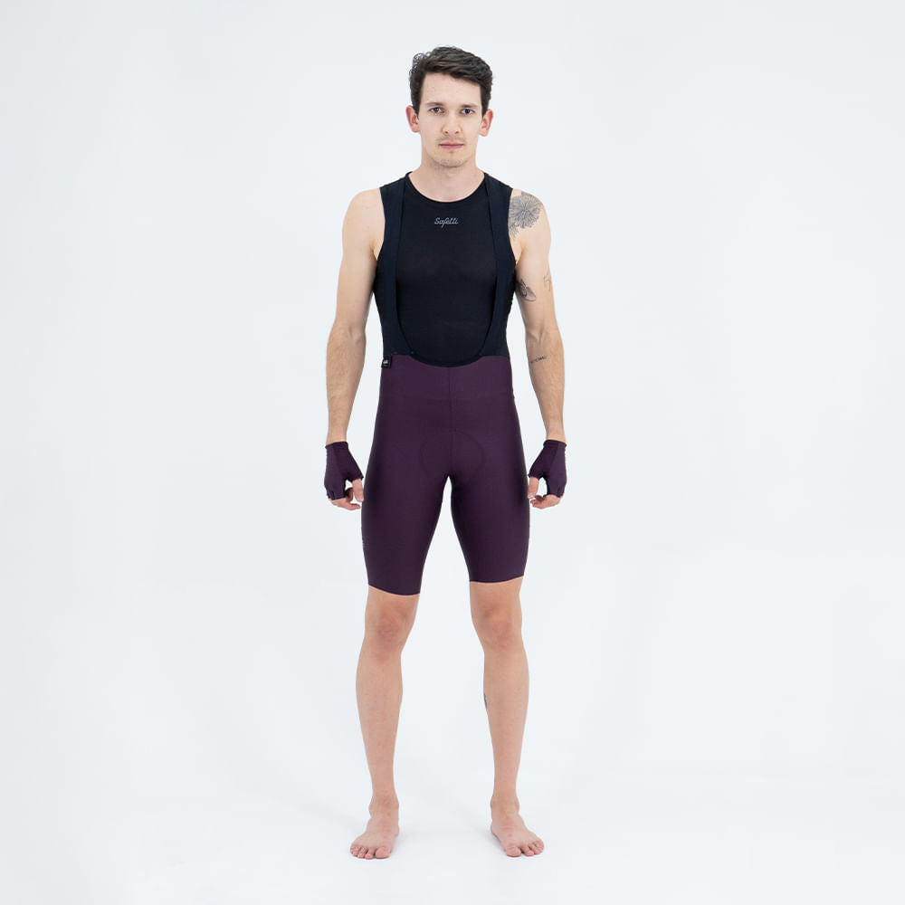 PANTALONETA CICLISMO TOSCANA 2.0 VINO PARA HOMBRE