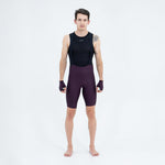 PANTALONETA CICLISMO TOSCANA 2.0 VINO PARA HOMBRE