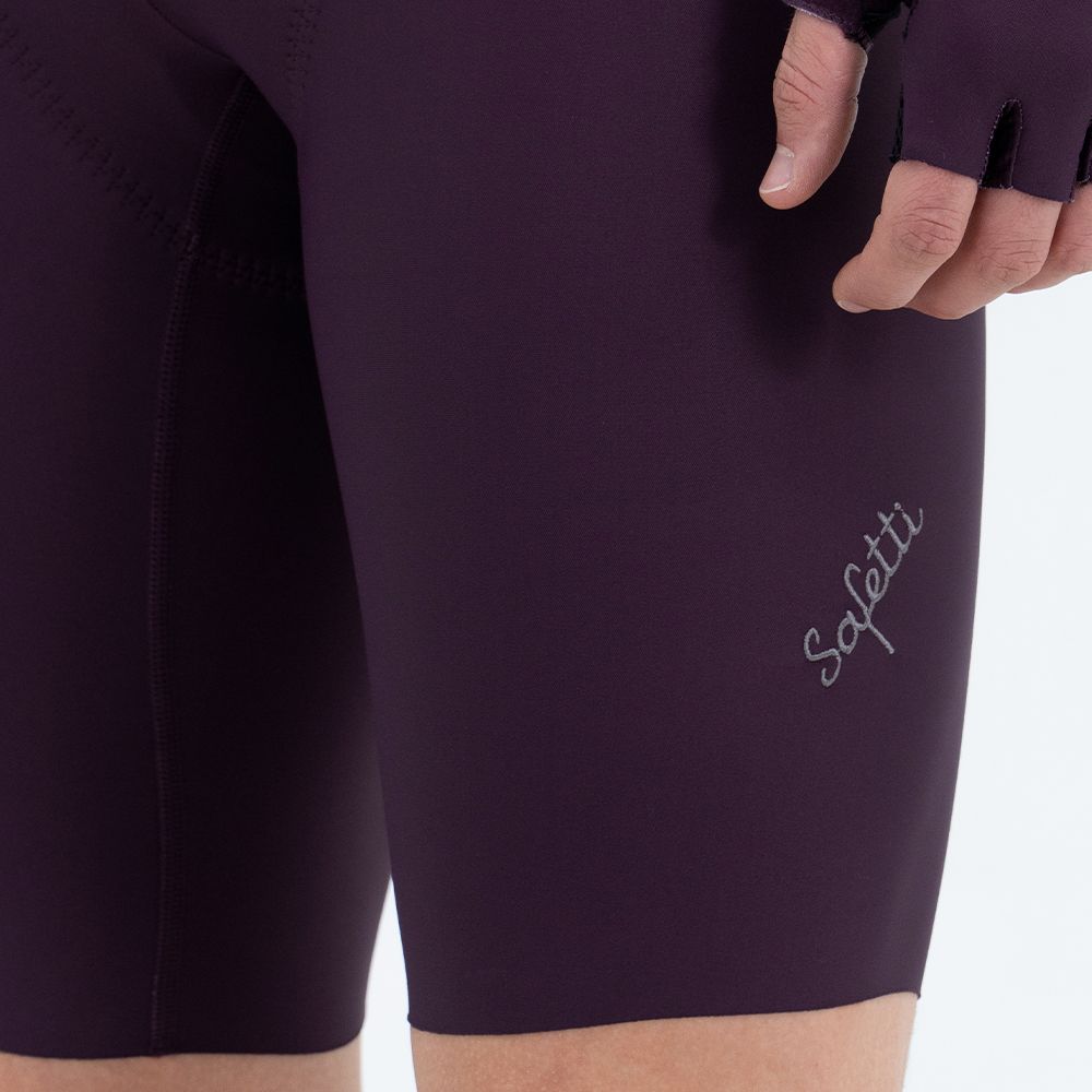 PANTALONETA CICLISMO TOSCANA 2.0 VINO PARA HOMBRE