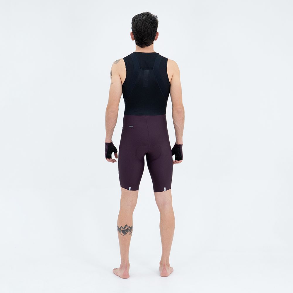 PANTALONETA CICLISMO TOSCANA 2.0 VINO PARA HOMBRE