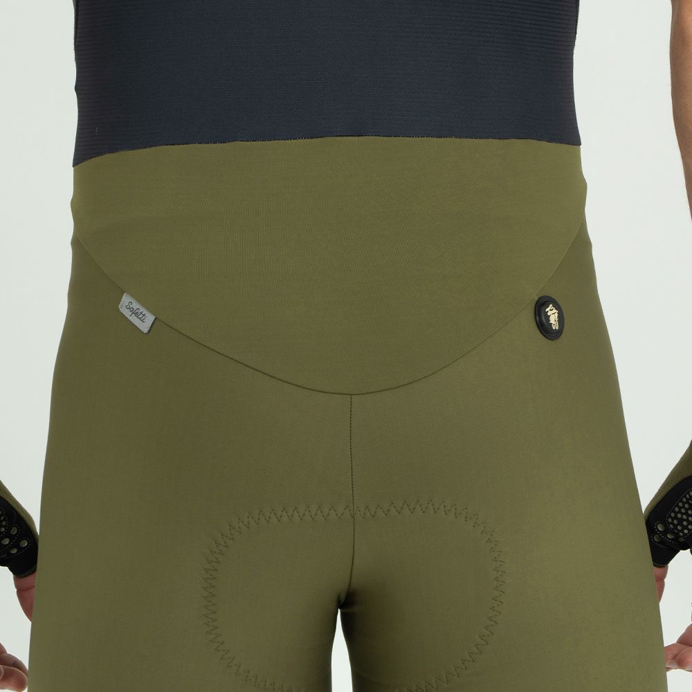 PANTALONETA CICLISMO CON CARGADERAS TOSCANA 2.0 + OLIVA PARA HOMBRE