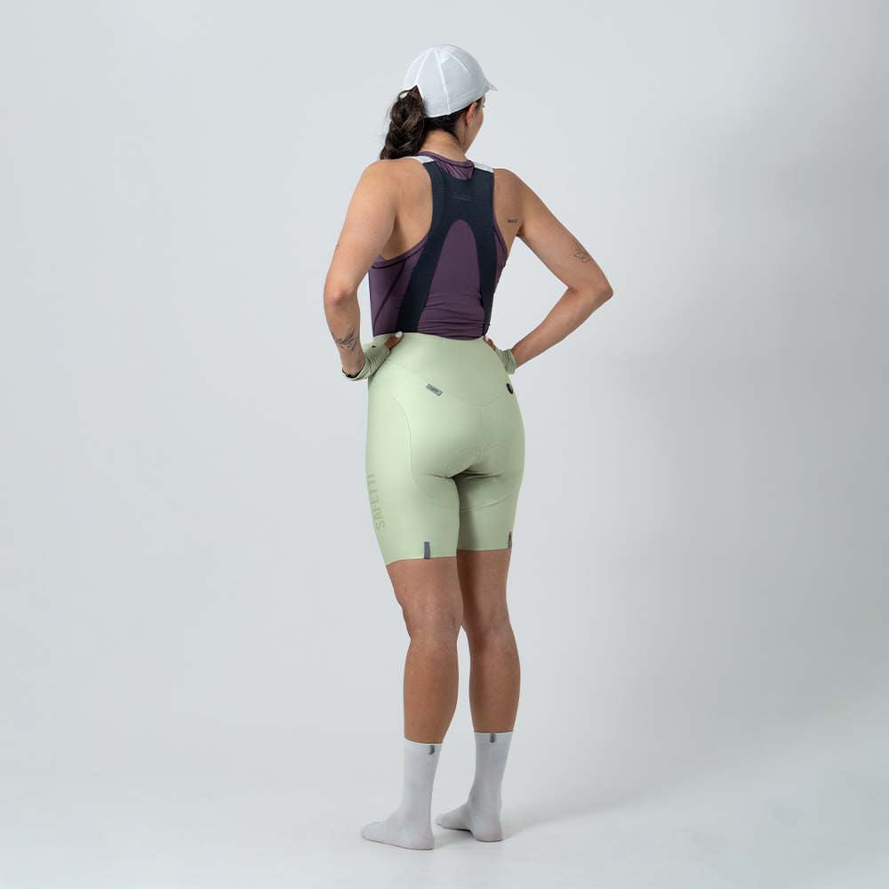 PANTALONETA CICLISMO GIRONA COLORS STEVIA PARA MUJER