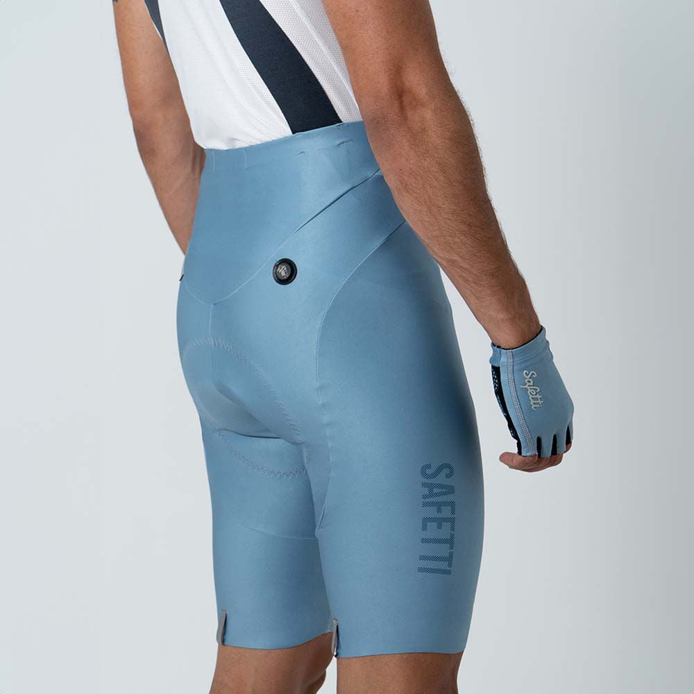 PANTALONETA CICLISMO GIRONA COLORS AZUL POLVO PARA HOMBRE