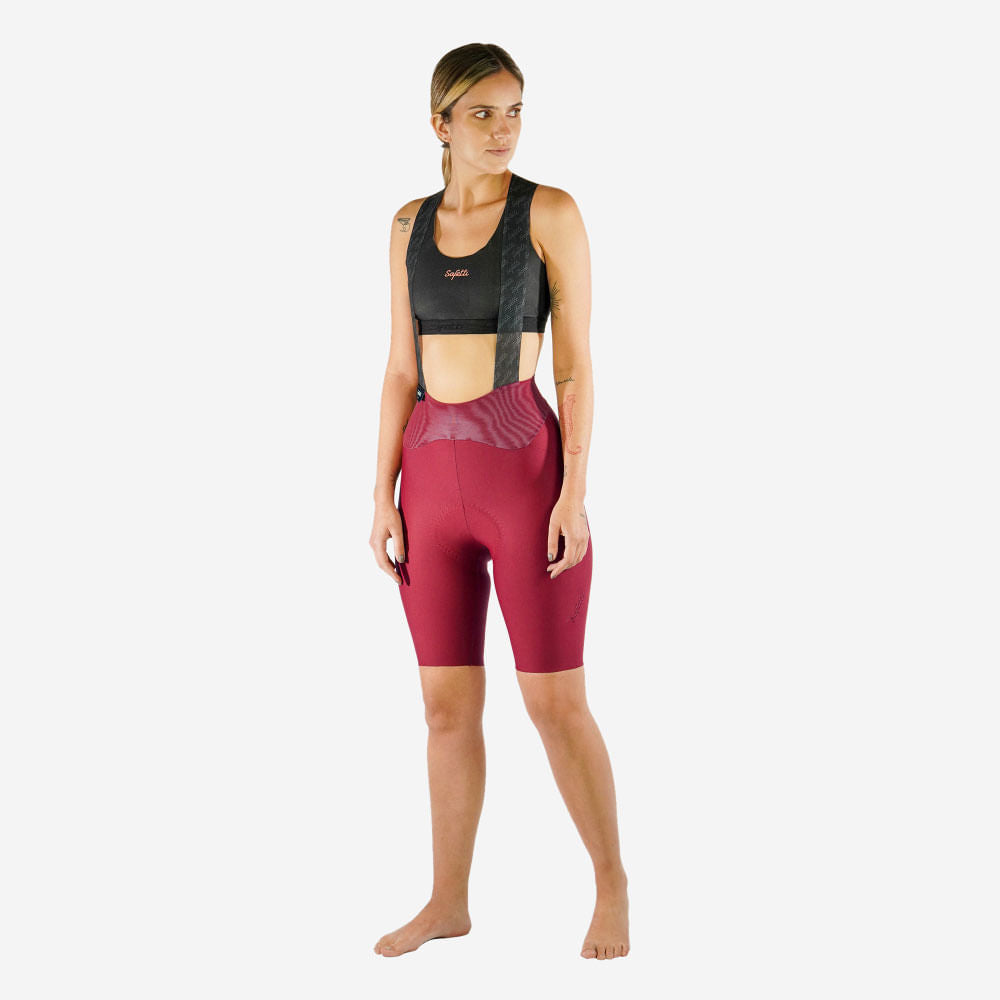 PANTALONETA CICLISMO TOSCANA 2.0 TERRACOTA PARA MUJER