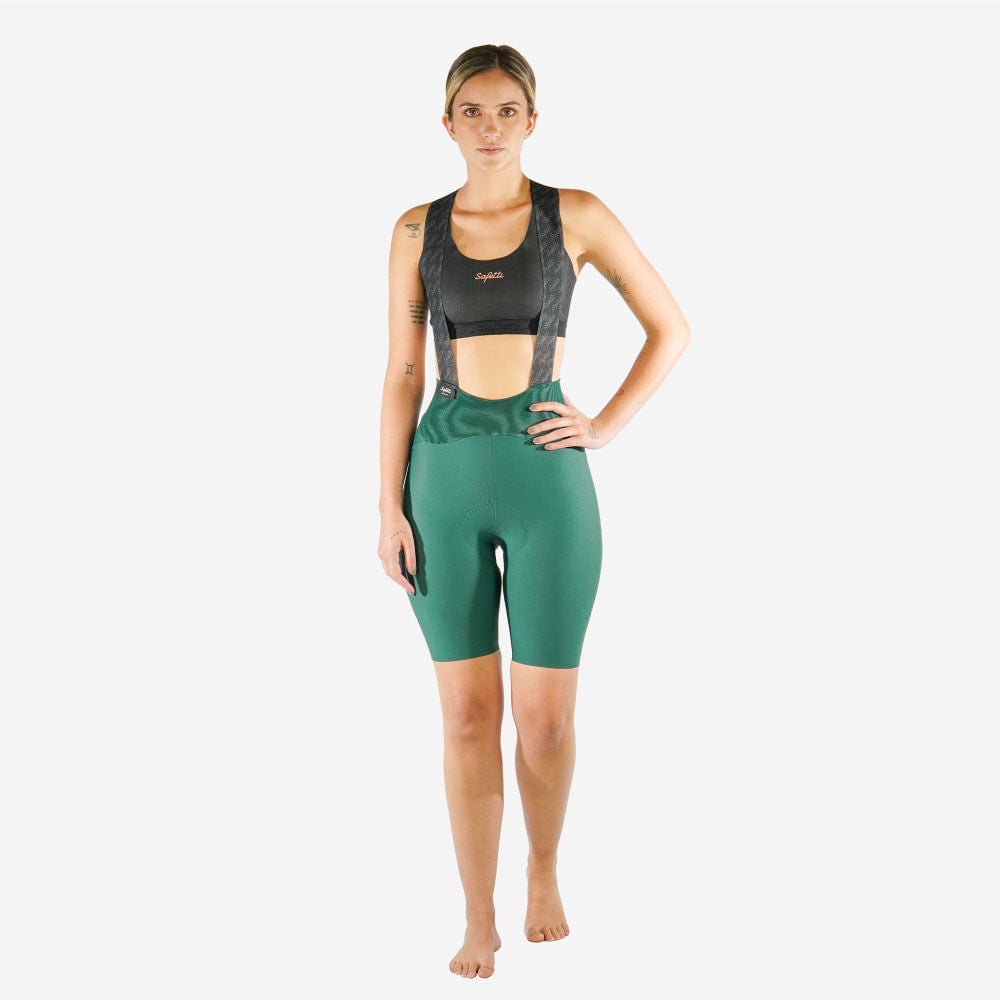 PANTALONETA CICLISMO TOSCANA 2.0 ESMERALDA PARA MUJER