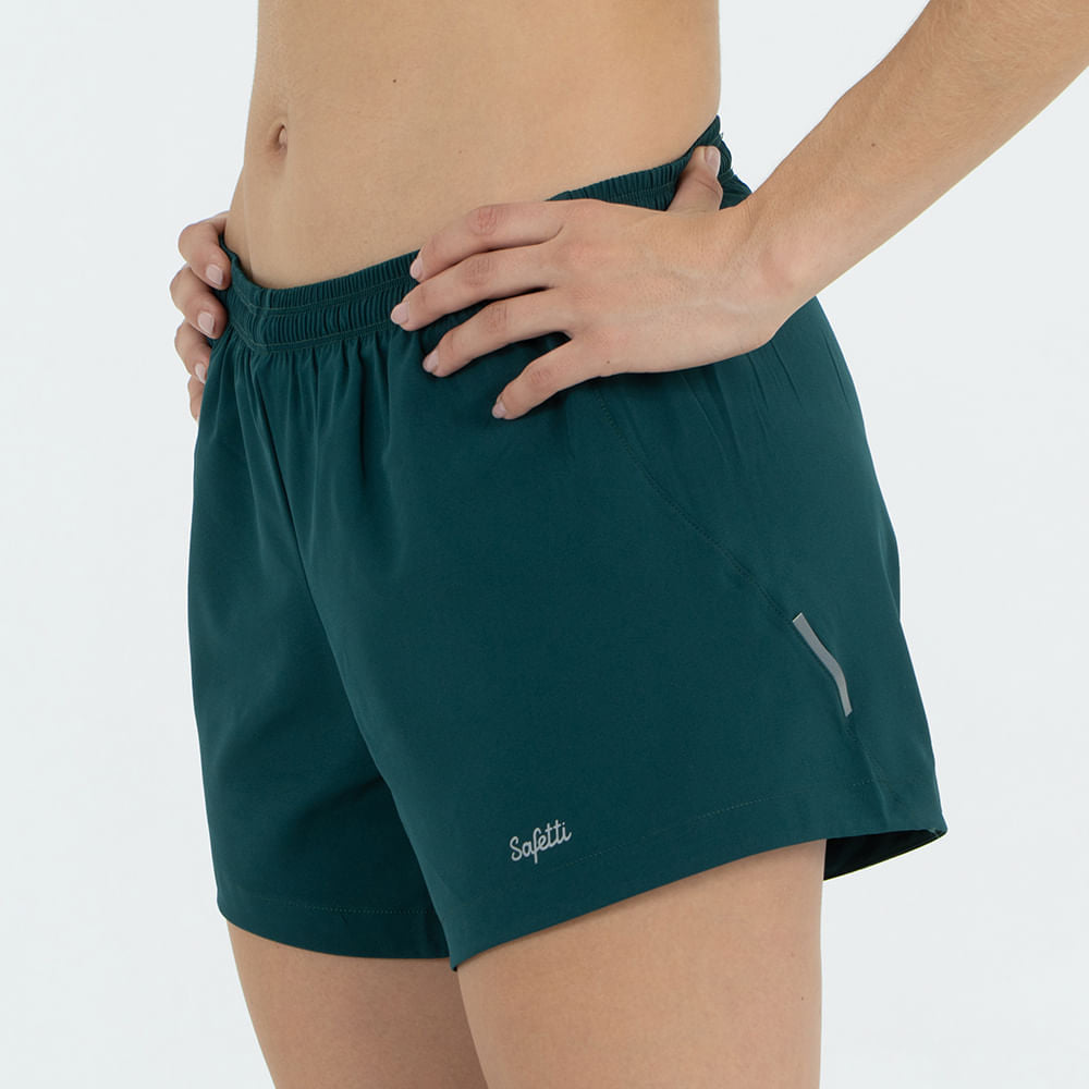 PANTALONETA RUNNING VENTURI LIGHT EMERALDA PARA MUJER