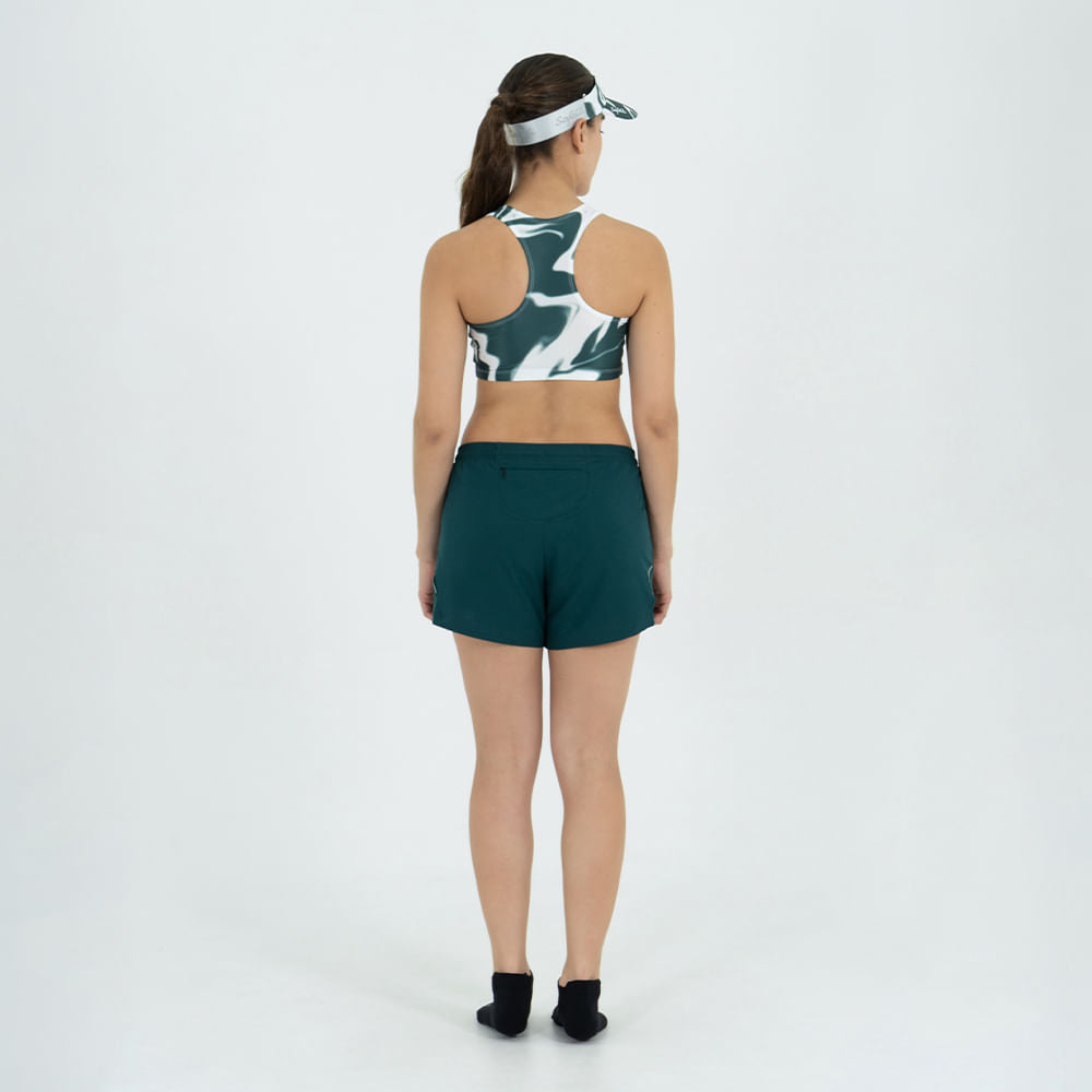 PANTALONETA RUNNING EMERALD PARA MUJER