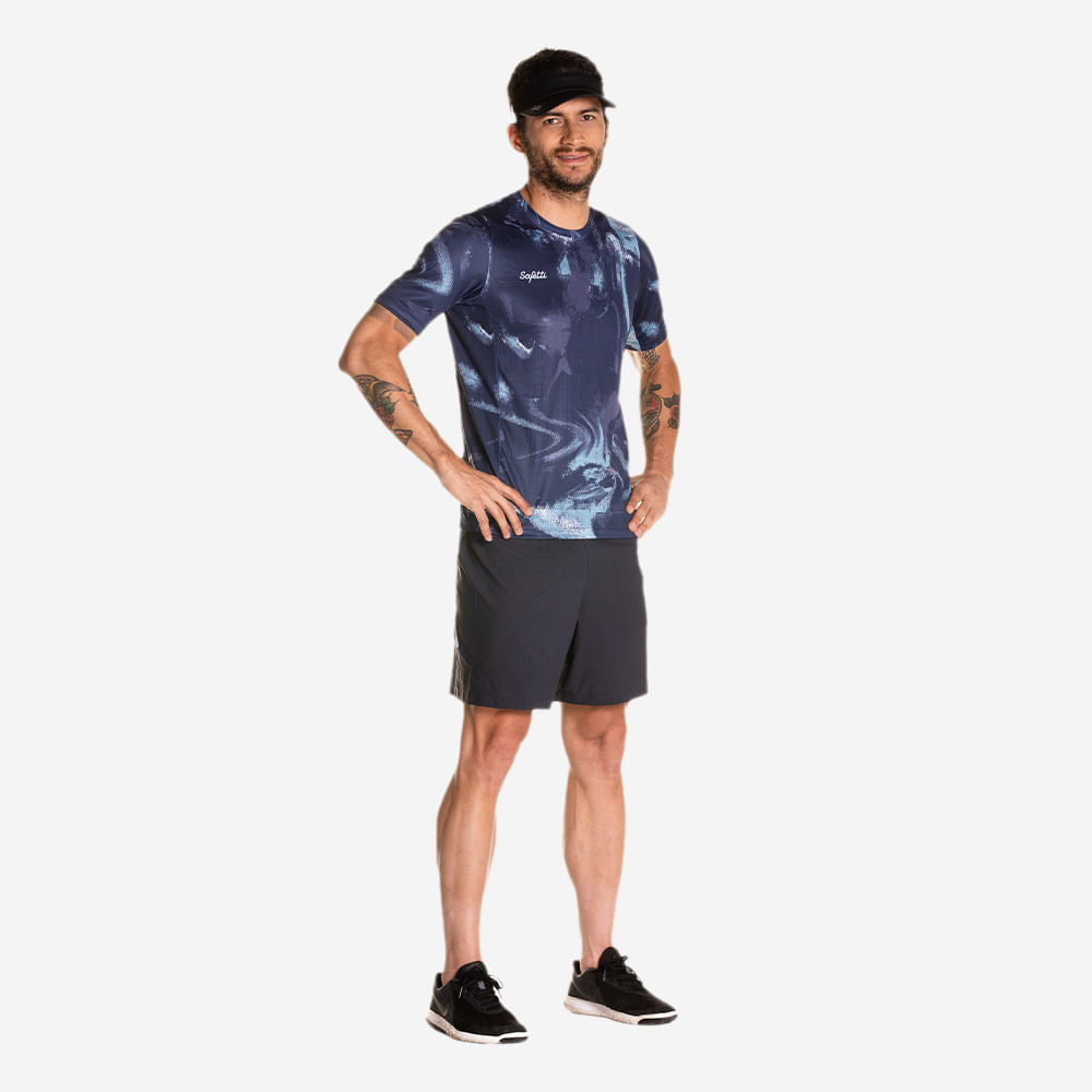 PANTALONETA RUNNING PROFONDO BLU PARA HOMBRE