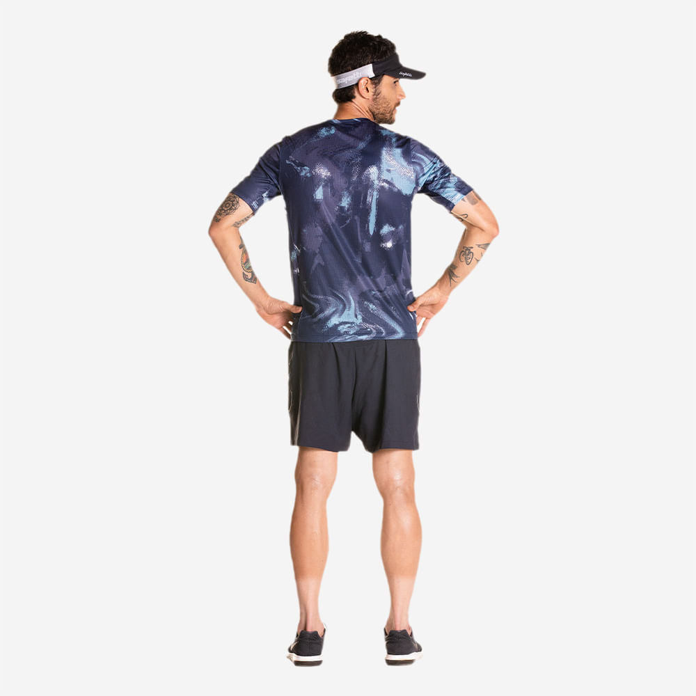 PANTALONETA RUNNING PROFONDO BLU PARA HOMBRE