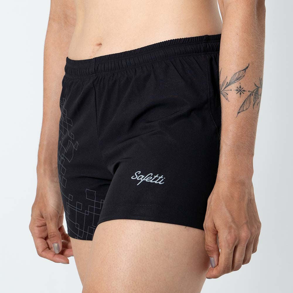 PANTALONETA RUNNING VENTURI LIGHT NERO PARA MUJER