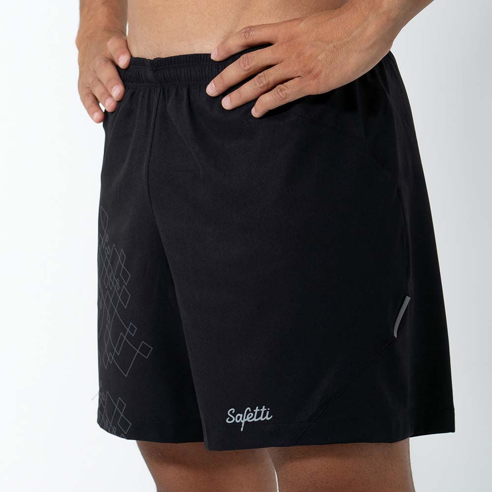 PANTALONETA RUNNING VENTURI LIGHT NERO PARA HOMBRE