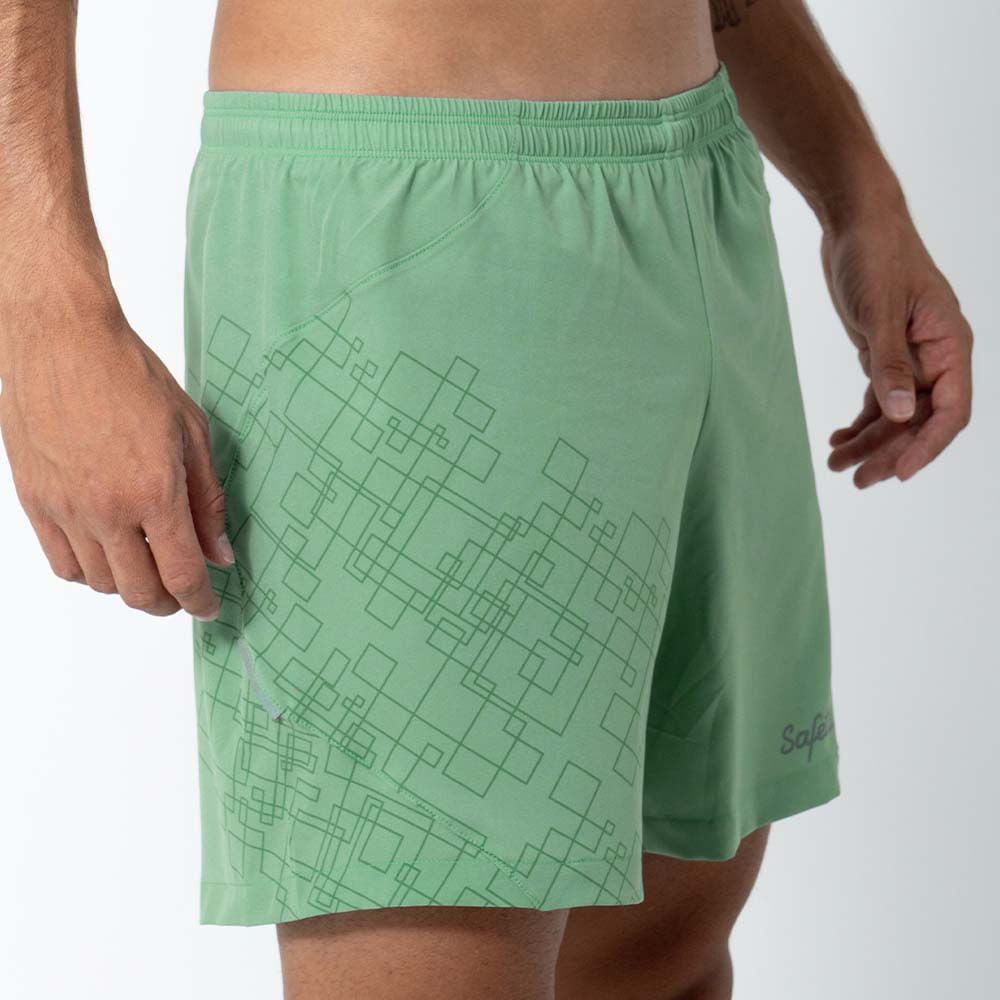 PANTALONETA RUNNING VENTURI LIGHT PISTACHIO PARA HOMBRE