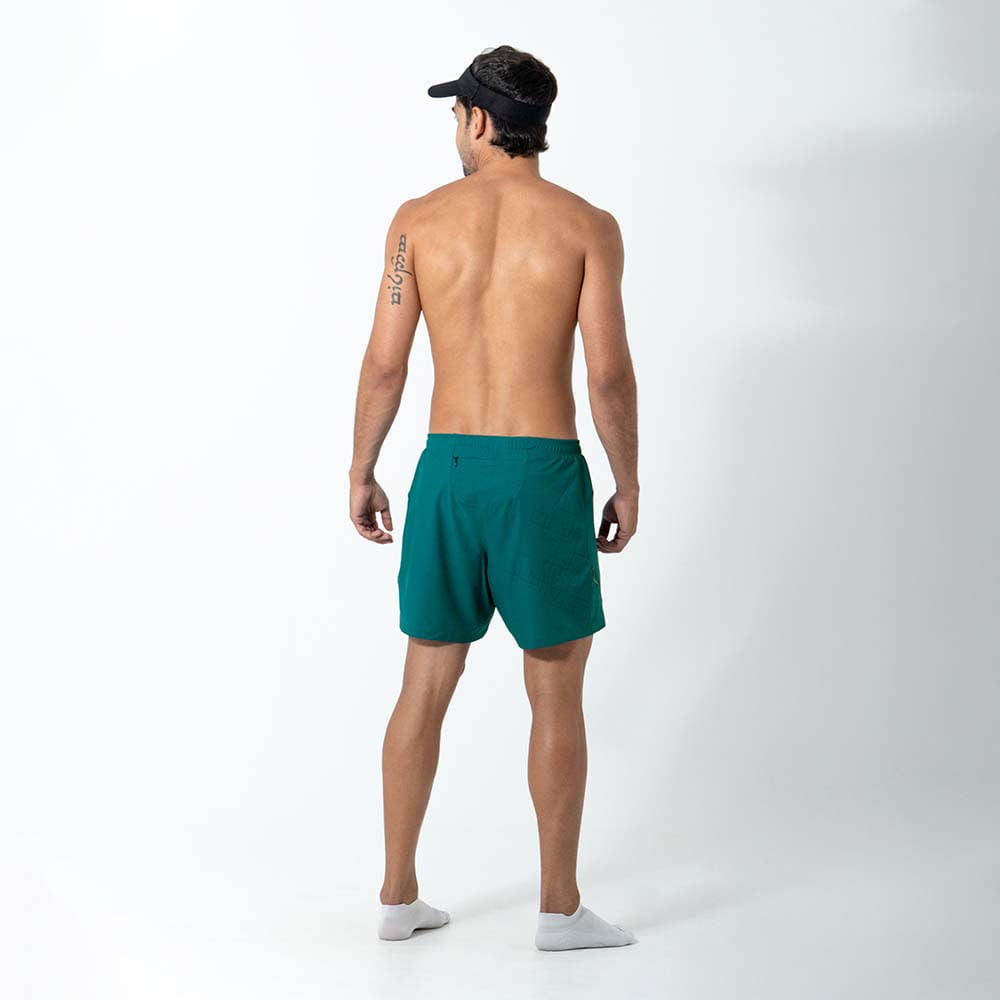 PANTALONETA RUNNING VENTURI LIGHT TEAL PARA HOMBRE