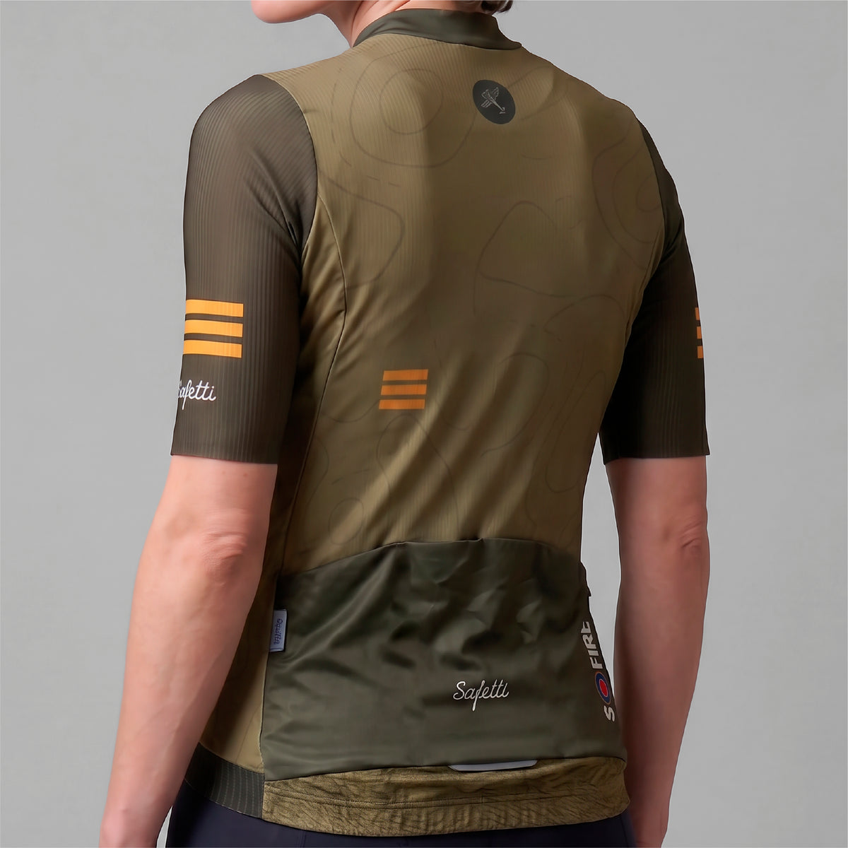 CAMISA CICLISMO MANGA CORTA S-FIRE GREEN PARA MUJER
