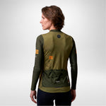 CAMISA CICLISMO MANGA LARGA S-FIRE GREEN PARA MUJER