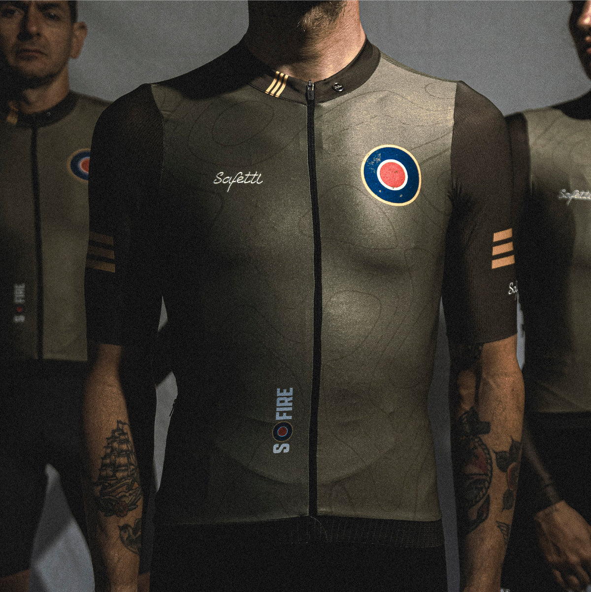 CAMISA CICLISMO MANGA CORTA S-FIRE GREEN PARA HOMBRE