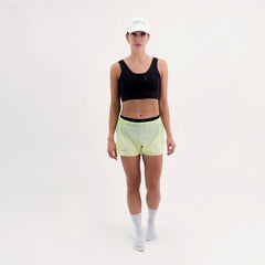 SHORT RUNNING/PÁDEL FLOW YELLOW PARA MUJER