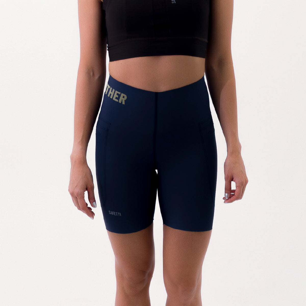 SHORT RUNNING TITÁN EVO AZUL OSCURO PARA MUJER