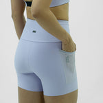 SHORT RUNNING TITAN CUT LAVANDA PARA MUJER