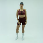 SHORT RUNNING TITAN CUT VINO PARA MUJER