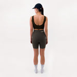 SHORT RUNNING TITÁN EVO GRIS PARA MUJER