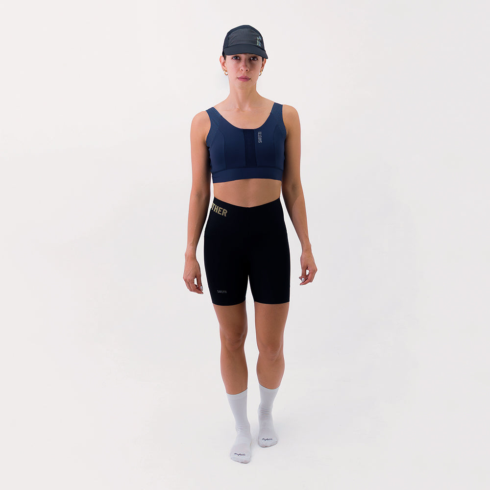 SHORT RUNNING TITÁN EVO BLACK PARA MUJER