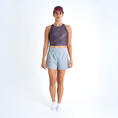 PANTALONETA RUNNING/PADEL CON SHORT INTERNO BREEZE GRAY PARA MUJER