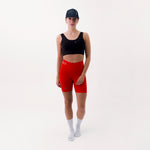 SHORT RUNNING TITÁN EVO CHERRY PARA MUJER
