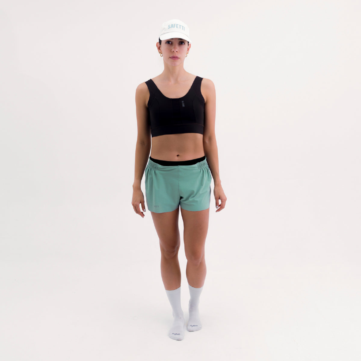 SHORT RUNNING/PÁDEL FLOW GREEN PARA MUJER