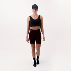 SHORT RUNNING TITÁN EVO VINO PARA MUJER