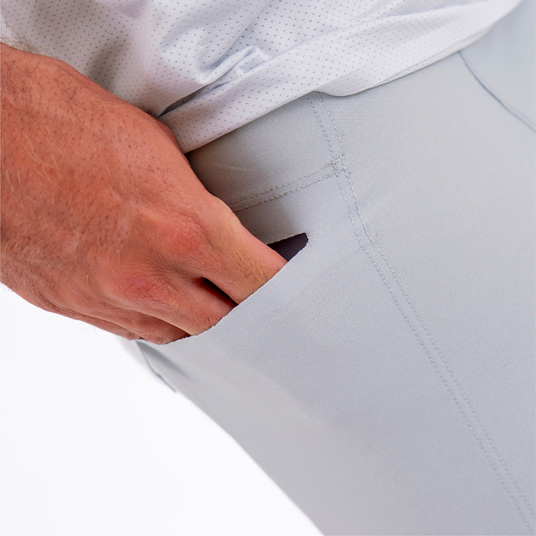SHORT RUNNING TITÁN EVO GRIS CLARO PARA HOMBRE