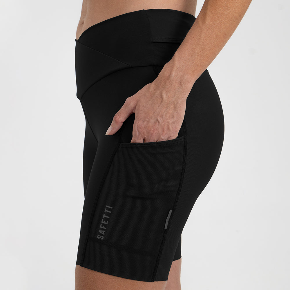 SHORT RUNNING TITÁN 2.0 NERO PARA MUJER