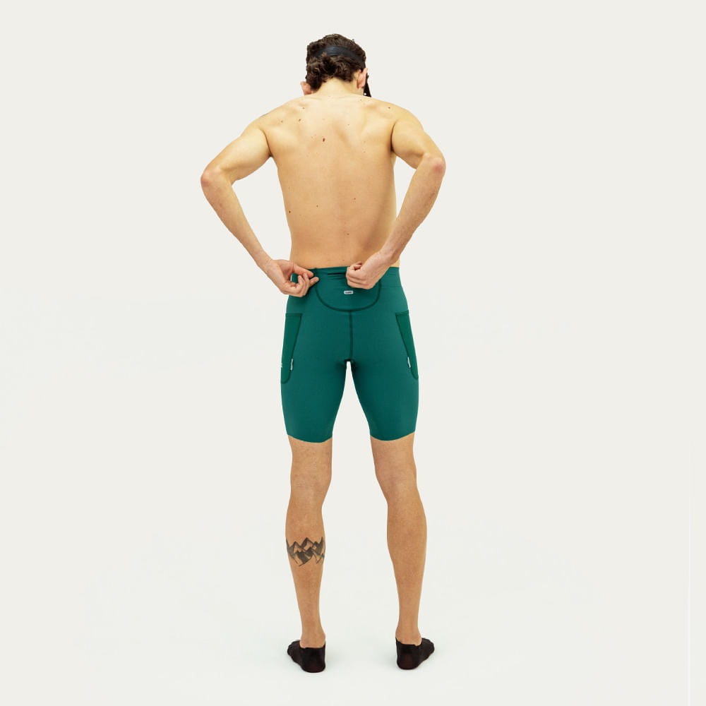 SHORT RUNNING TITÁN ESMERALDA PARA HOMBRE