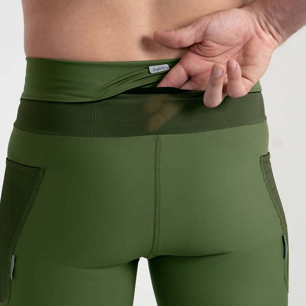 SHORT RUNNING TITÁN OLIVA 2.0 PARA HOMBRE