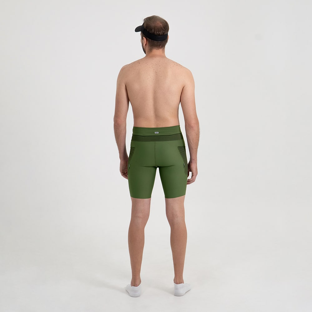 SHORT RUNNING TITÁN OLIVA 2.0 PARA HOMBRE