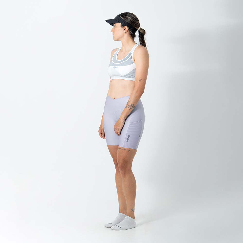 SHORT RUNNING TITÁN 2.0 LILA PARA MUJER