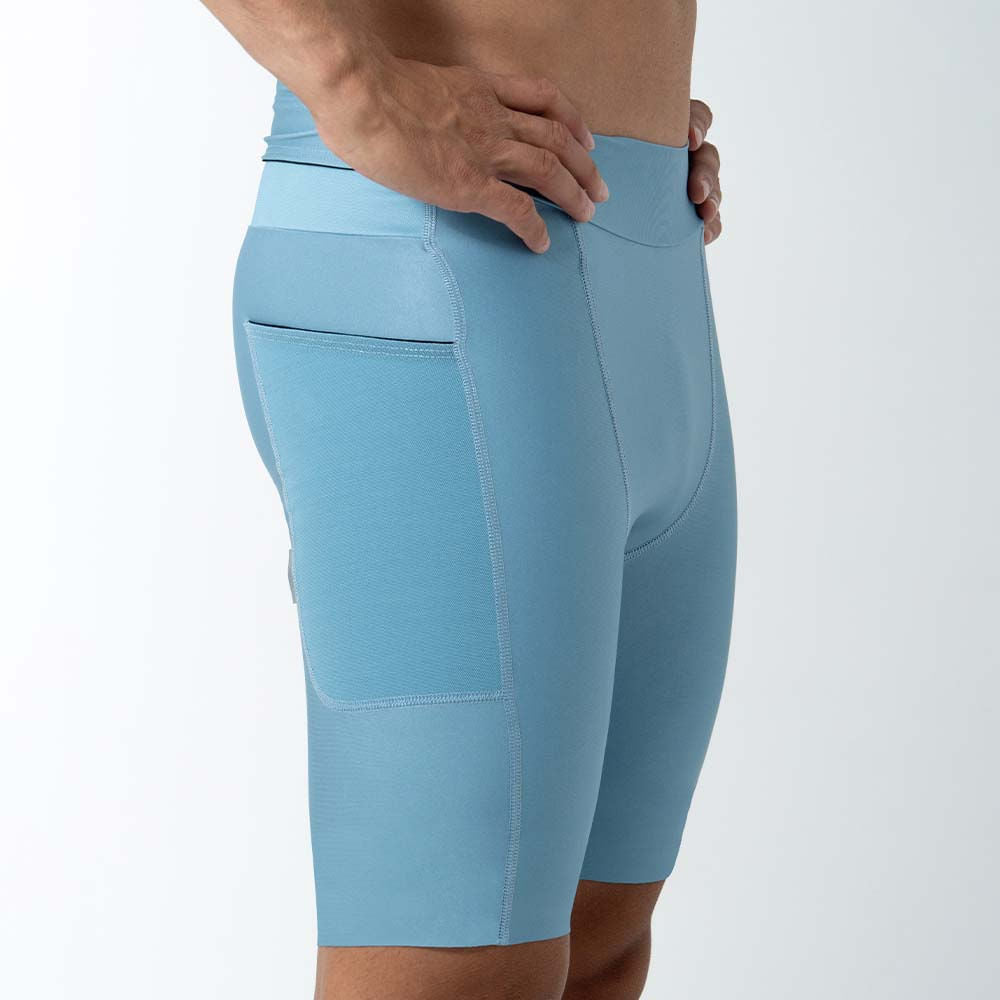 SHORT RUNNING TITÁN 2.0 AZUL POLVO PLUS PARA HOMBRE