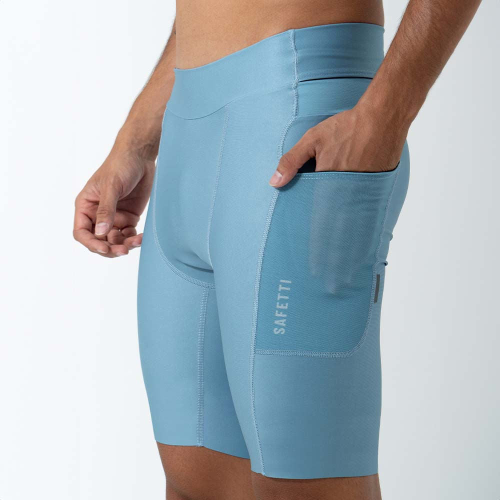 SHORT RUNNING TITÁN 2.0 AZUL POLVO PLUS PARA HOMBRE