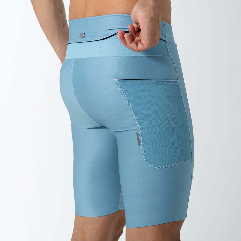 SHORT RUNNING TITÁN 2.0 AZUL POLVO PLUS PARA HOMBRE