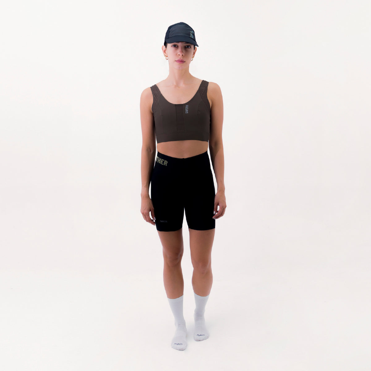 TOP RUNNING SYNK CAFÉ PARA MUJER