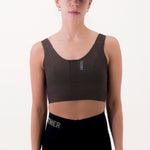 TOP RUNNING SYNK CAFÉ PARA MUJER