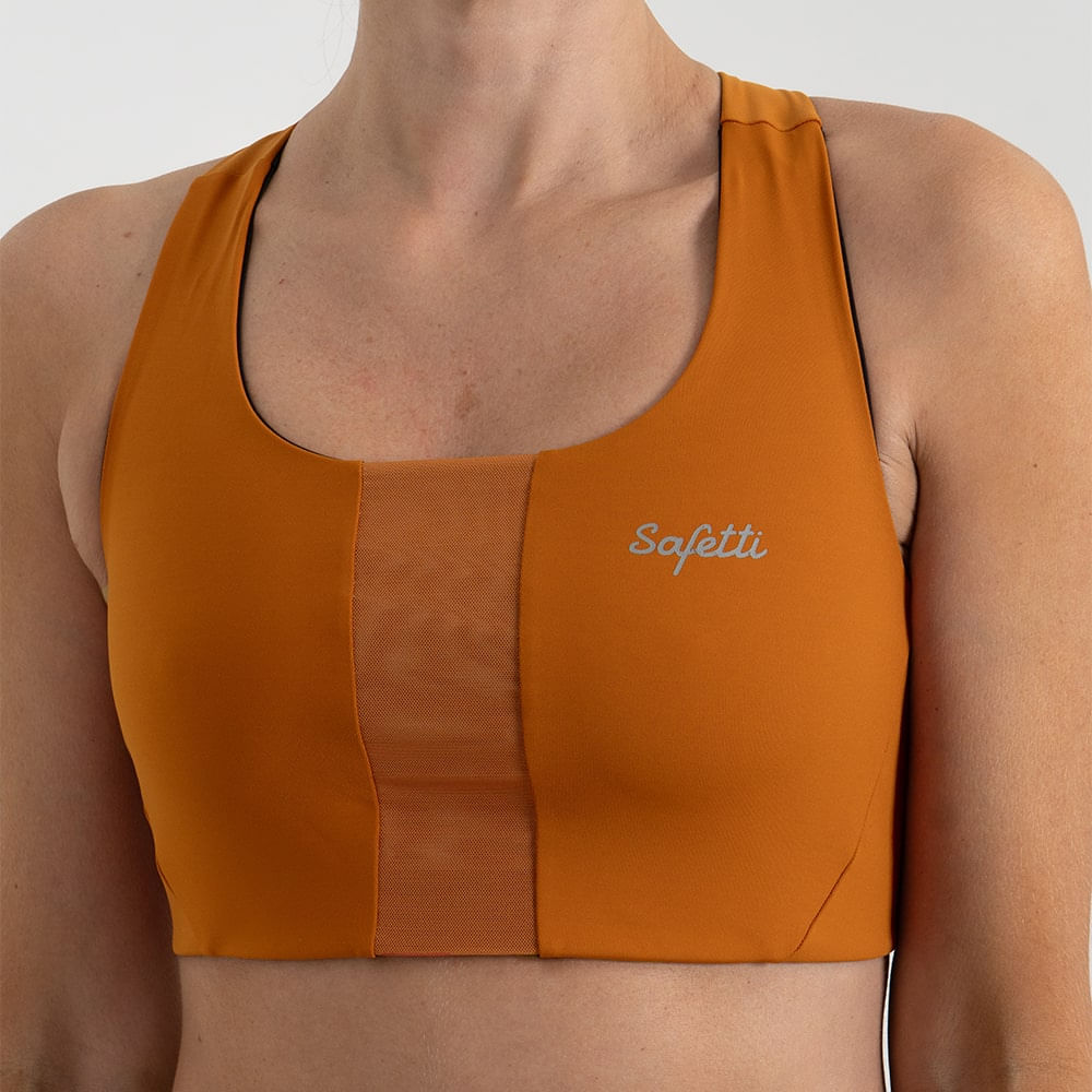 TOP RUNNING DEPORTIVO DUOMOTION CARROT SOPORTE ALTO PARA MUJER