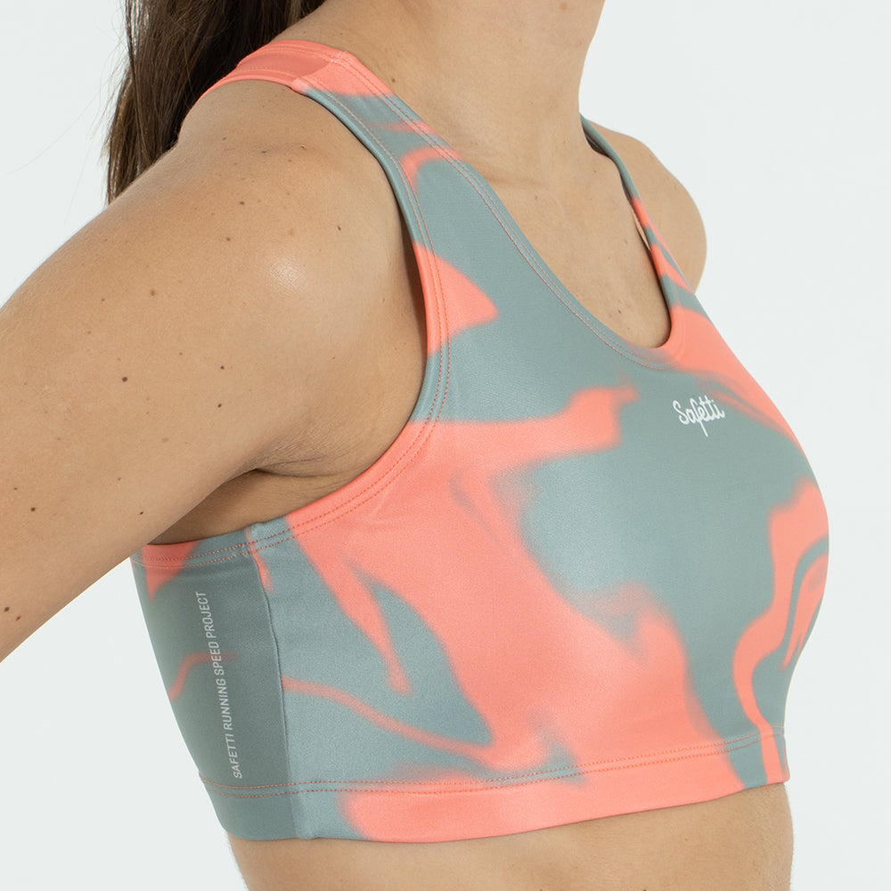 TOP RUNNING DIFFUSE SALMON PARA MUJER