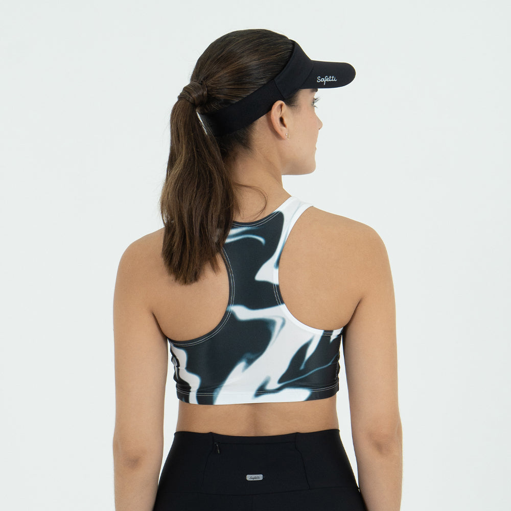 TOP RUNNING DIFFUSE BLACK PARA MUJER